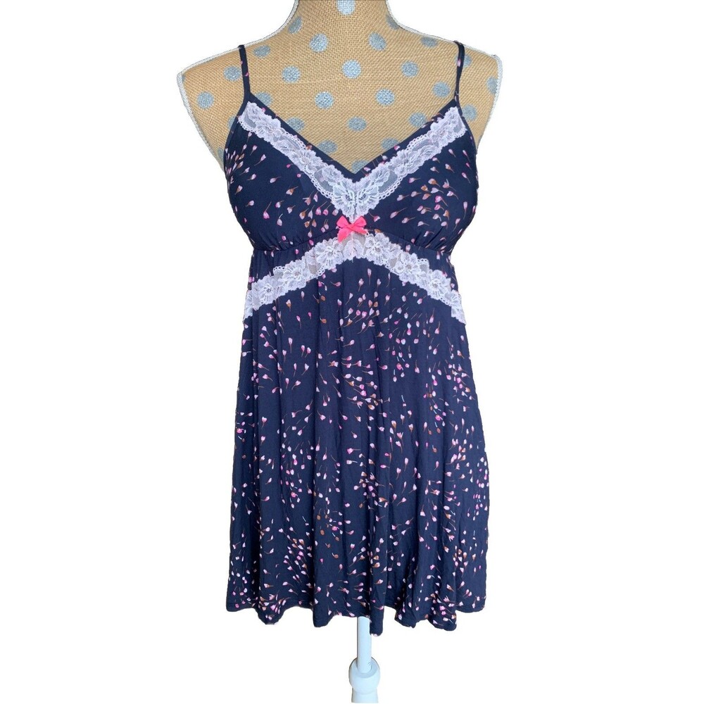 Victoria’s Secret Y2K Lace Babydoll Camisole Top Womens Large Coquette